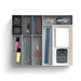 Joseph Joseph cutlery organiser Blox™ 10-piece Drawer Organiser Set - Grey JJR85200/4