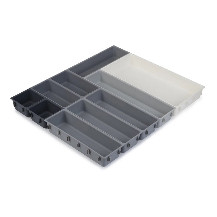 Joseph Joseph cutlery organiser Blox™ 10-piece Drawer Organiser Set - Grey JJR85200/4