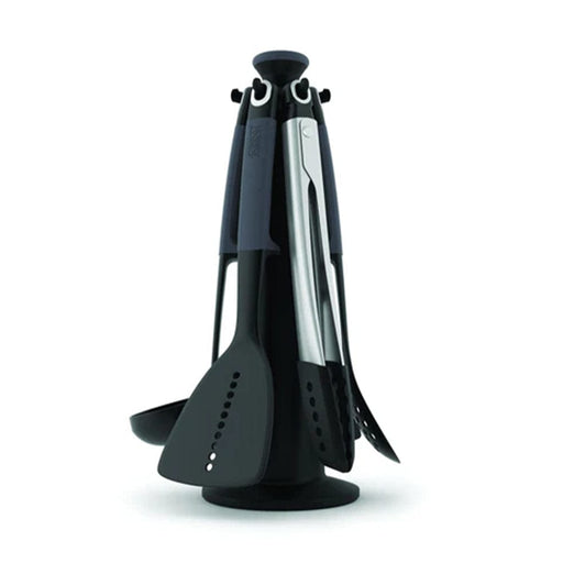 Joseph Joseph kitchen cooking utensil set Elevate™ Carousel 6-piece Utensil Set with Tongs JJT10151/4