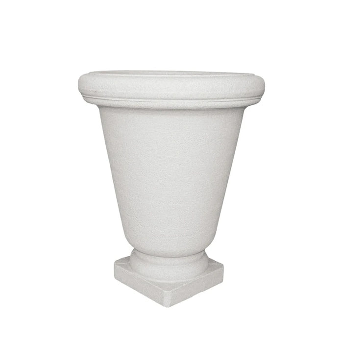 elevenpast plant bowl Medium / Off White Bell Urn Japi Planter in Sandstone | Lead - 2 Sizes JVBU45_OFF WHITE