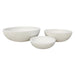 elevenpast plant bowl Medium European Japi Double Walled Bowl Off White - 3 Sizes JVEO55 OFF WHITE