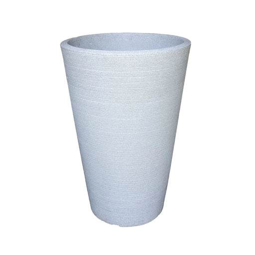 elevenpast Pots & Planters Granite Linear Conic Japi Planter in 3 Colours JVLC50_GRANITE