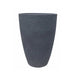 elevenpast Pots & Planters Small Modern Conic Japi Planter in Charcoal - 2 Sizes JVOM30_CHARCOAL