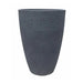 elevenpast Pots & Planters Medium Modern Conic Japi Planter in Charcoal - 2 Sizes JVOM38_CHARCOAL