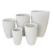 elevenpast Pots & Planters Jumbo Modern Conic Japi Planter in Off White - 5 Sizes JVOM62_OFFWHITE