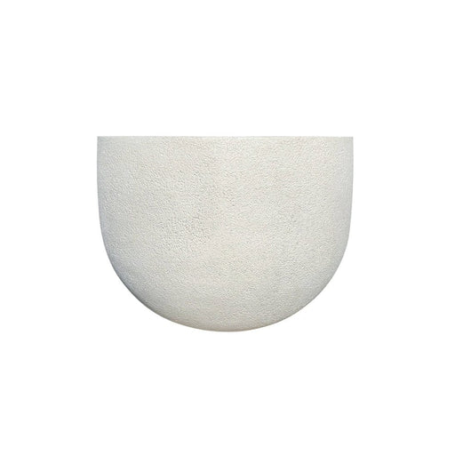 elevenpast Pots & Planters Small Rustic Round Japi Planter Sandstone JVRR33S