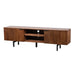 elevenpast Console Table VertiGroove Wooden Media Console JW02