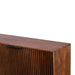 elevenpast Console Table VertiGroove Wooden Media Console JW02