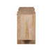 elevenpast wooden sideboard Natural Acacia Wood Sideboard with Soft-Close Storage Doors JWMB11