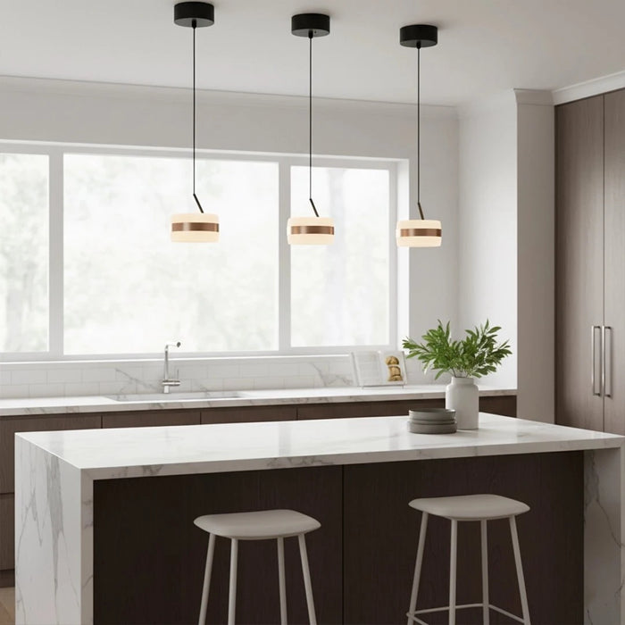 elevenpast pendant light Luma Ice LED Round Pendant Light K-LED-150/1