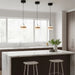 elevenpast pendant light Luma Ice LED Round Pendant Light K-LED-150/1