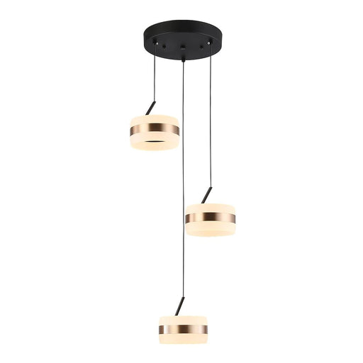 elevenpast pendant light Luma Ice Trio Cluster Pendant Lights on a Plate K-LED-150/3P