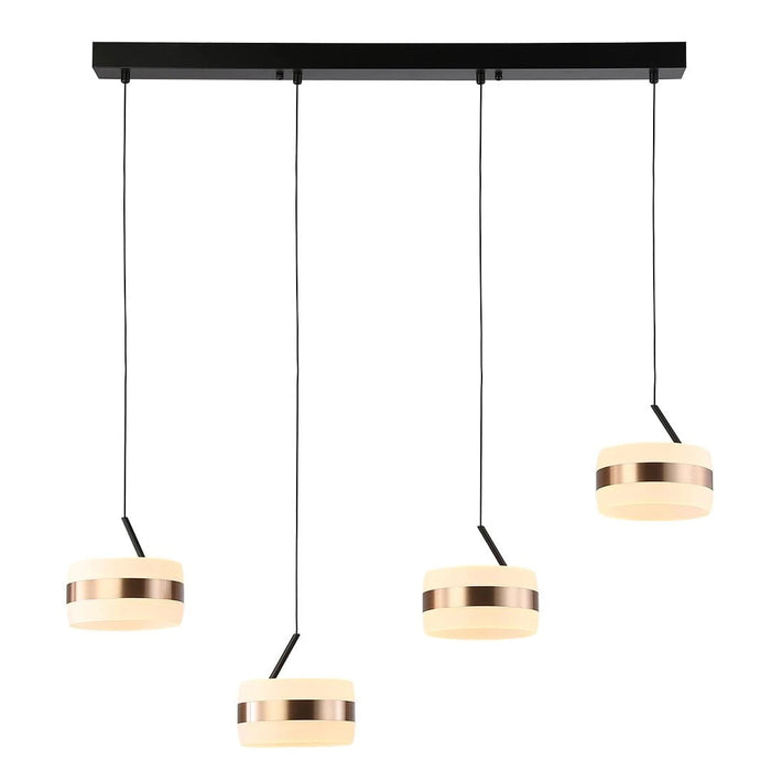 elevenpast pendant light Luma Ice Quad 4-Light LED Bar Pendant Light K-LED-150/4B