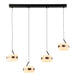 elevenpast pendant light Luma Ice Quad 4-Light LED Bar Pendant Light K-LED-150/4B
