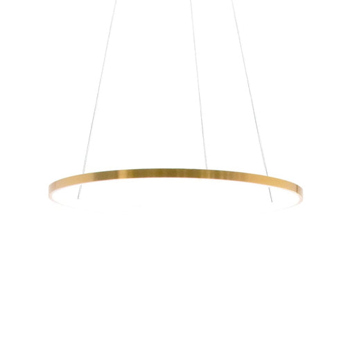 elevenpast Pendant Gold / 60cm Ribbon Pendant Light Gold, Black or White | 2 Sizes K-LED-190-60/GD