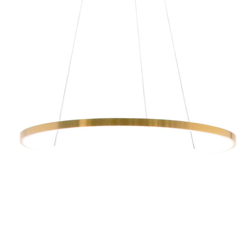 elevenpast Pendant Gold / 80cm Ribbon Pendant Light Gold, Black or White | 2 Sizes K-LED-190-80/GD