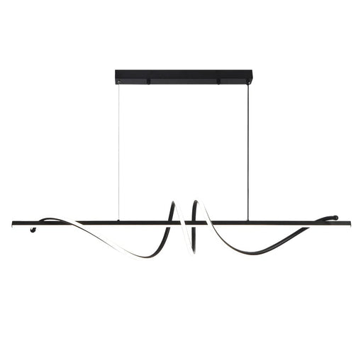 elevenpast Pendant Black Rhythm LED Pendant Light  Gold or Black K-LED-2057/BL