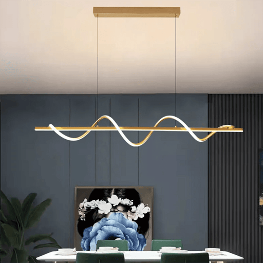 elevenpast Pendant Gold Whisper Pendant Light in Gold or Black K-LED-2058/GD