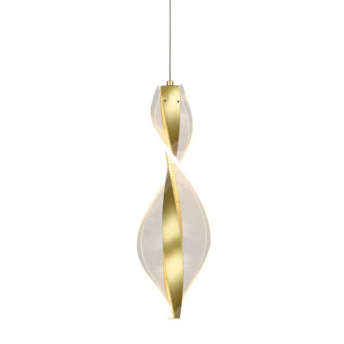 elevenpast pendant light Dragonfly LED Acrylic Pendant - Satin Gold K-LED-2425