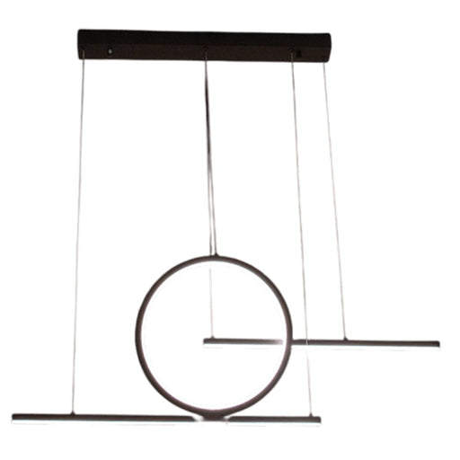 elevenpast Pendant Black Pendulum LED Pendant Light  in Gold or Black K-LED-300/BL