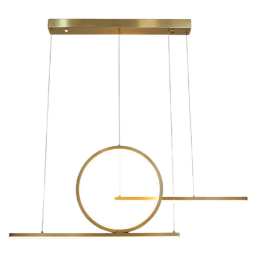 elevenpast Pendant Gold Pendulum LED Pendant Light  in Gold or Black K-LED-300/GD