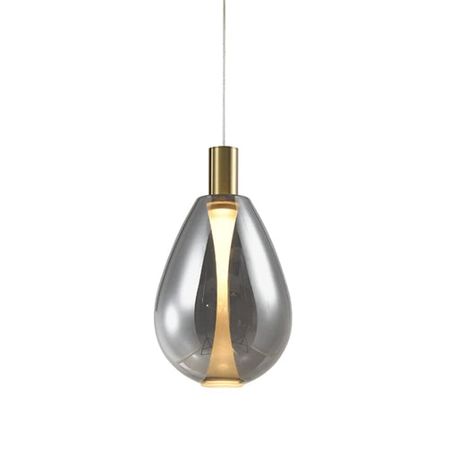 elevenpast pendant light Medium / Smoke Aurelia Pendant Light in Medium and Large  Amber | Smoke | Clear K-LED-401/SM
