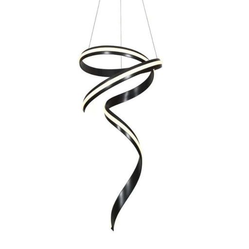 elevenpast pendant light Cygnet LED Pendant Light in Black K-LED-484/BL