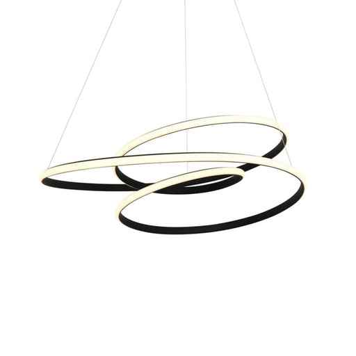 elevenpast pendant light Orbit LED Pendant in Black K-LED-486/BL