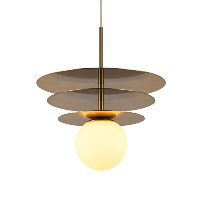 elevenpast Pendant Golden Metal Trio Desk Pendant Light K-LED-55/3