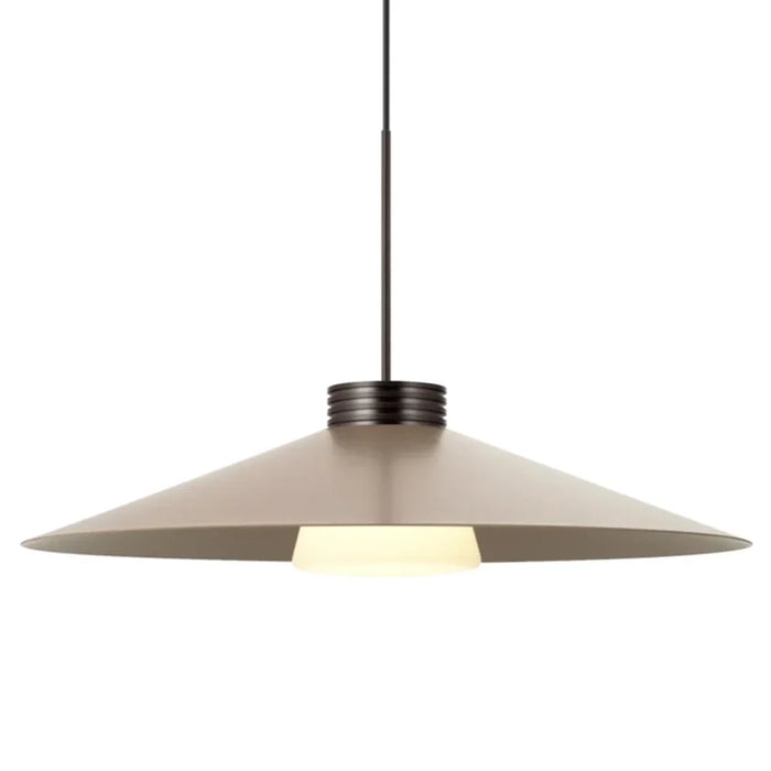 elevenpast pendant light Nut brown / Large Downtown Pendant Light in Brick | Nut brown - 2 Sizes K-LED-9569L/NB