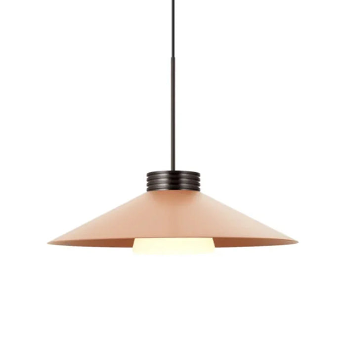 elevenpast pendant light Brick / Medium Downtown Pendant Light in Brick | Nut brown - 2 Sizes K-LED-9569M/BRK