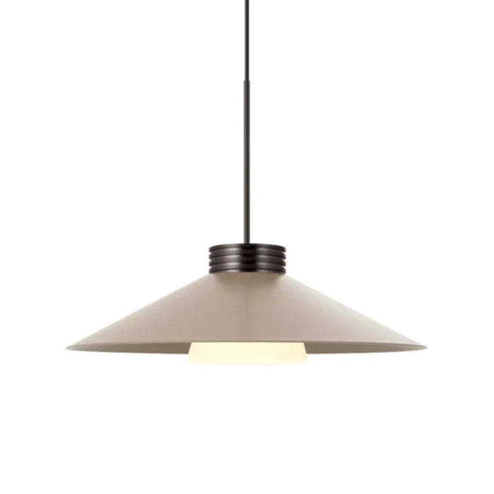 elevenpast pendant light Nut brown / Medium Downtown Pendant Light in Brick | Nut brown - 2 Sizes K-LED-9569M/NB