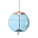 elevenpast lighting Copper/Blue Orb LED Pendant Light Amber | Smoke | Blue K-LED-9966C/BU