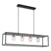elevenpast pendant light Arena Cube 4 Light LED Linear Pendant K-LED-CC3-4