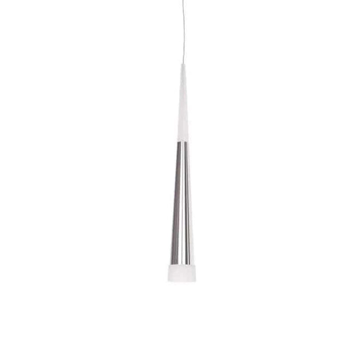 elevenpast lighting Brushed Aluminum LED Cone Pendant Light K-LED2032-1/BA