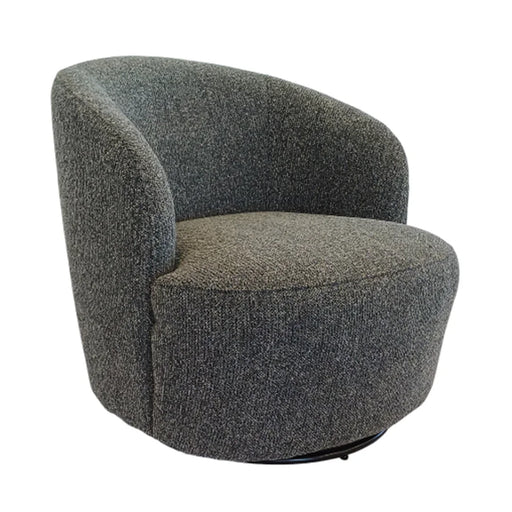 elevenpast tub chair Anthracite Kenzo 2-tone Swivel Tub Chair - Anthracite | Light Grey KATE/456