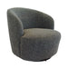 elevenpast tub chair Anthracite Kenzo 2-tone Swivel Tub Chair - Anthracite | Light Grey KATE/456
