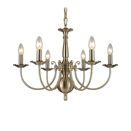 elevenpast Chandeliers Sherry Metal Chandelier Light Antique Bronze KAV9518/6P