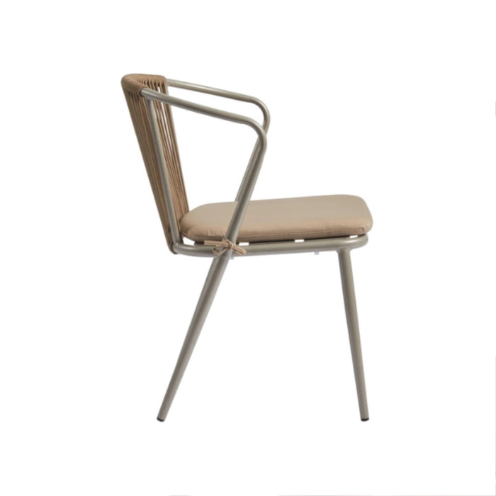 Kendal Aluminium Frame Chair - Outdoor Suitable