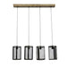 elevenpast Pendant Lights Industrial Quad Pendant Light KHS444