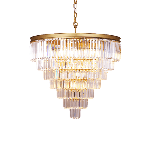 elevenpast Gold Palace Crystal Chandelier Light Gold | Black KLCH-6515/13-SG