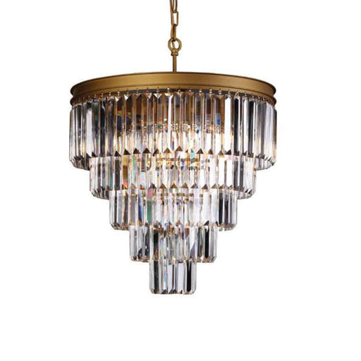 elevenpast Gold Medium Palace Smoke or Clear Crystal Chandelier KLCH-6515/6-SG