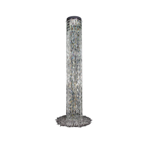 elevenpast Chandeliers Waterfall Crystal and Metal Chandelier Light Chrome KLCH-89400