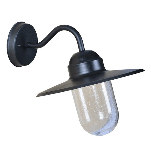 elevenpast Farmhouse Metal and Glass Outdoor Wall Light KLG-1131