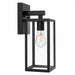 elevenpast Wall light Black Modern Outdoor Lantern Wall Light –Porch Light Black| White | Bronze Trim KLG-3200/BL