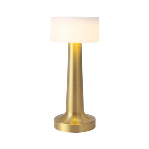elevenpast table lamp Golden Beacon Table Lamp USB Rechargeable Wide  Diffuser KLT-8004/GD