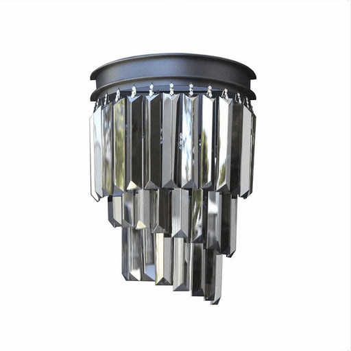 elevenpast Black Ridley Crystal Wall Light Black | Gold KLW-6515/BL
