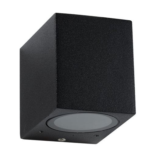 elevenpast down wall light Black Mobello Square Down Light in Black | Dark Grey | Silver L-KLG-1801/1S-B