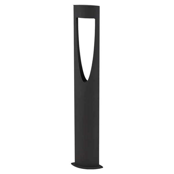 elevenpast LED bollard Aperture LED Garden Bollard - Black L-LED-008