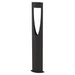 elevenpast LED bollard Aperture LED Garden Bollard - Black L-LED-008
